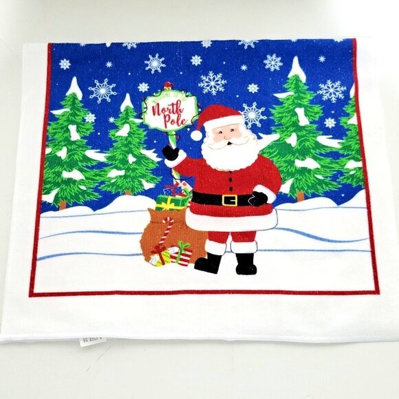 Unbranded Other - Santa Claus Christmas Towel NWOT Dish Hand Kitchen Towel 25 1/2" x 15"